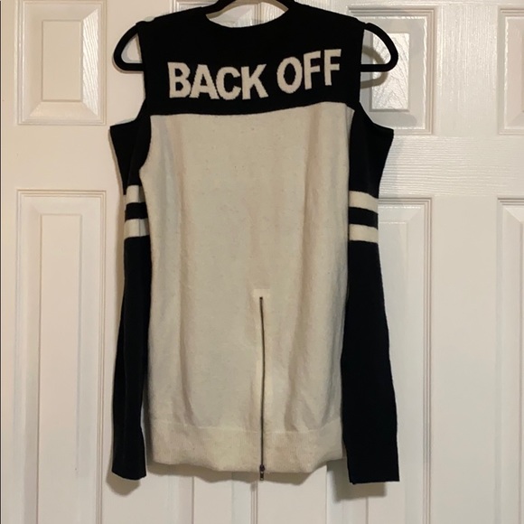 Pam & Gela Cold Shoulder Sweater - Picture 6 of 7